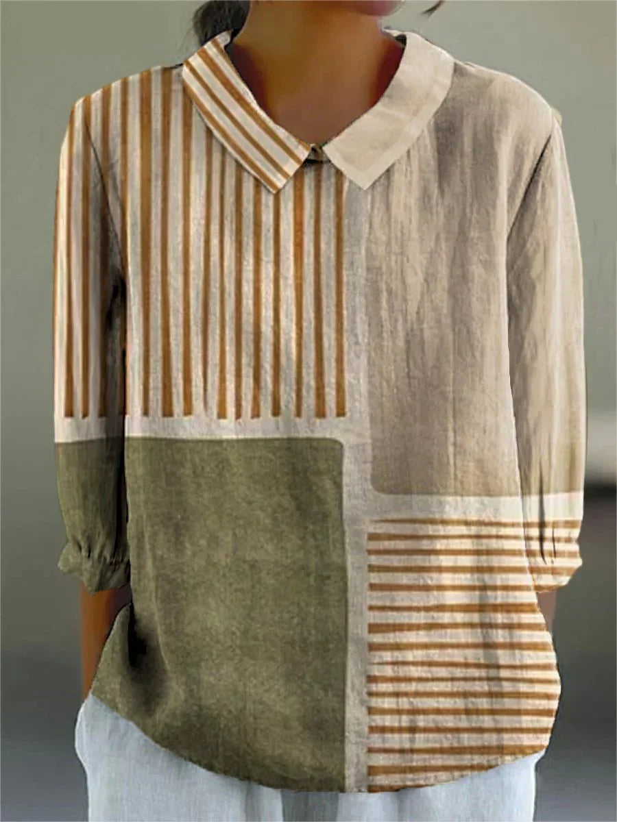 Vintage Colourful Blouse