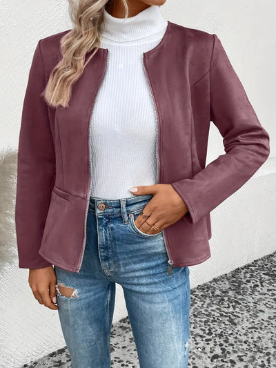 Maureen - Stylish Zip-up Jacket