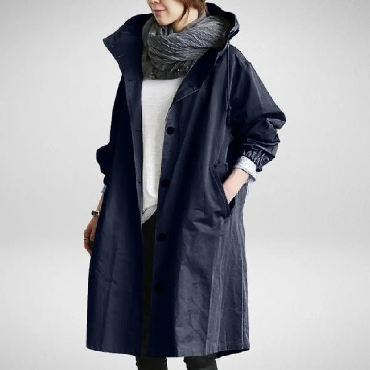 Yani - Casual Hooded Rain Coat