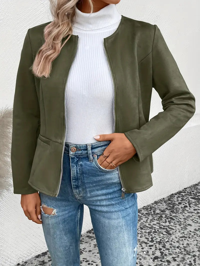 Maureen - Stylish Zip-up Jacket