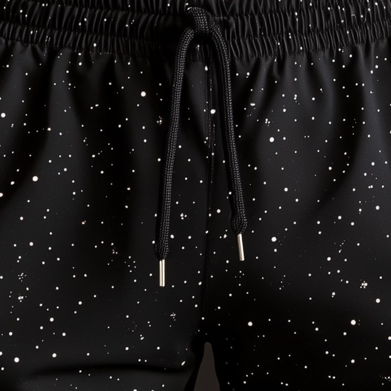 Men's Summer Fashion Cool Fabric Printed Sports Shorts MTA2450E2P