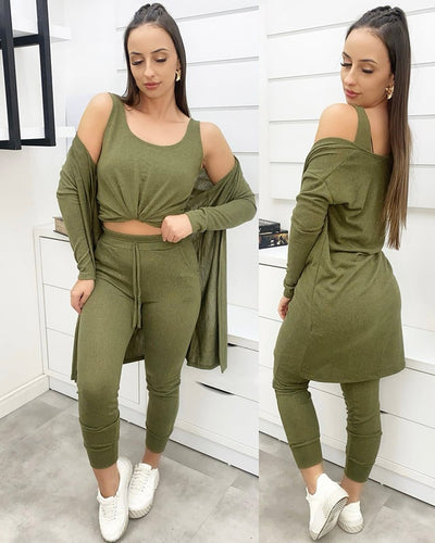 Lena - Sophisticated Tricolour Set for Women