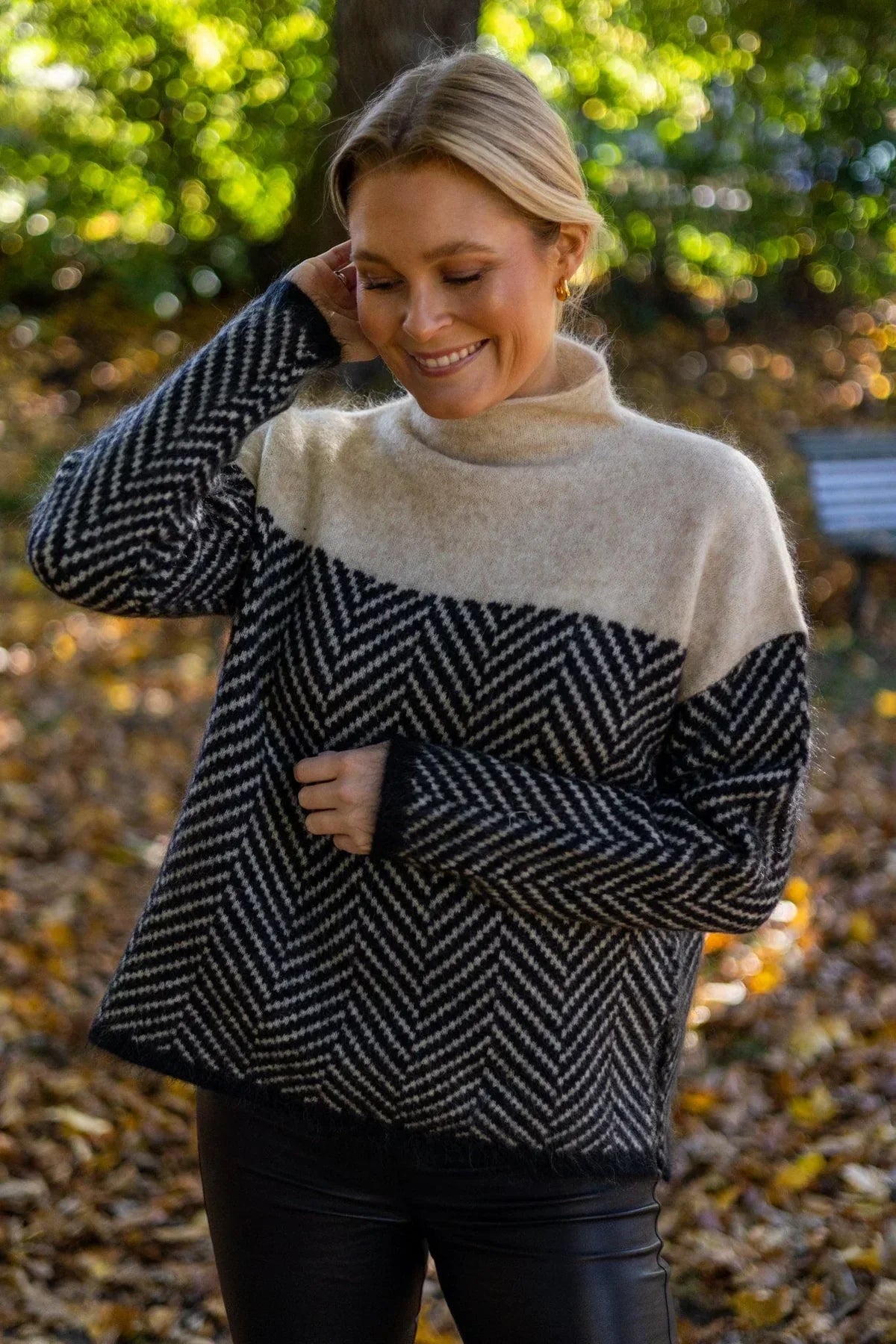 ADELIE | Premium turtleneck made from fine knitwear