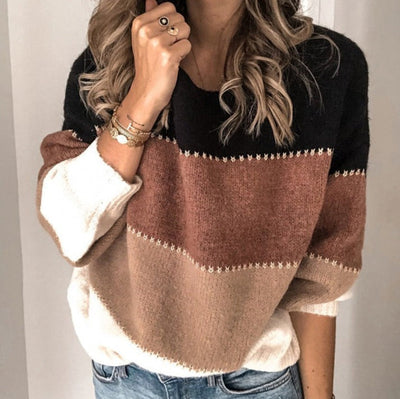 Luna - Wave Knit Pullover