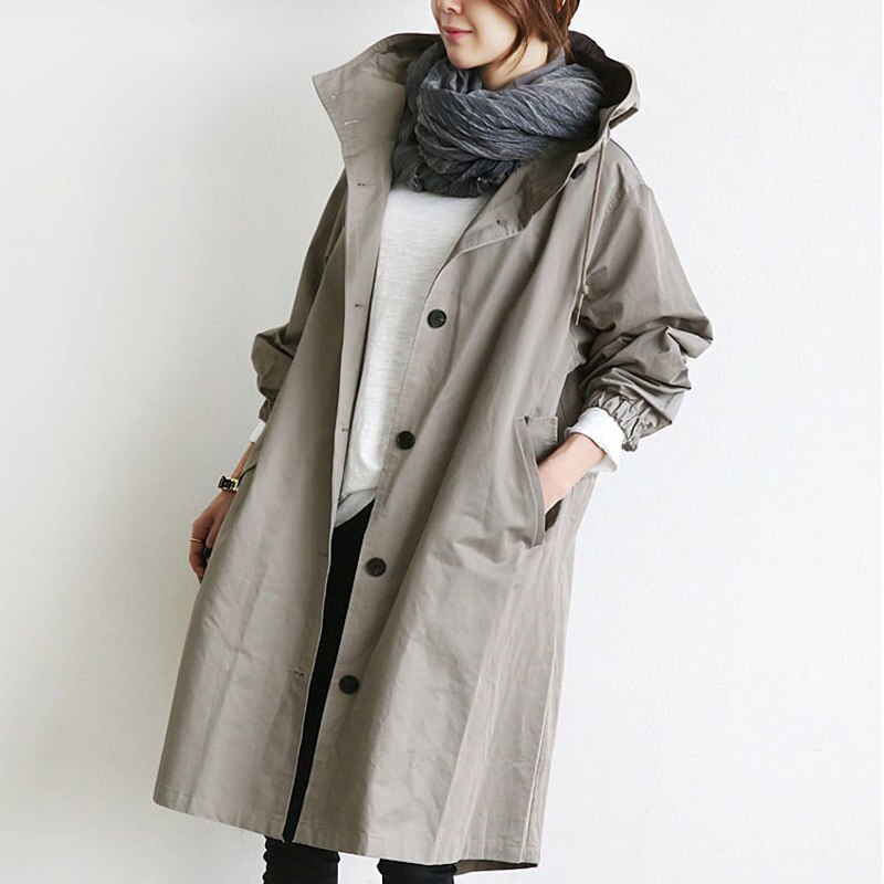 Yani - Casual Hooded Rain Coat
