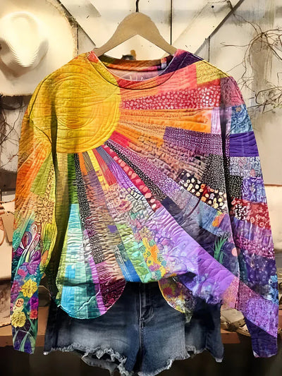 Amity - Sunburst Patch Sweatshirt