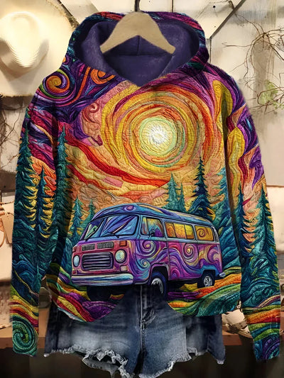 Asha - Retro Roadtrip Hoodie