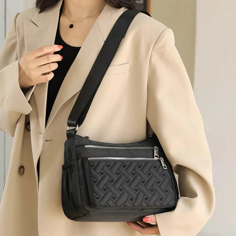 Quynh - Nylon Shoulder Messenger Bag