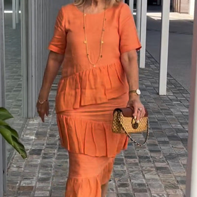 Cleo - Tiered Midi Dress