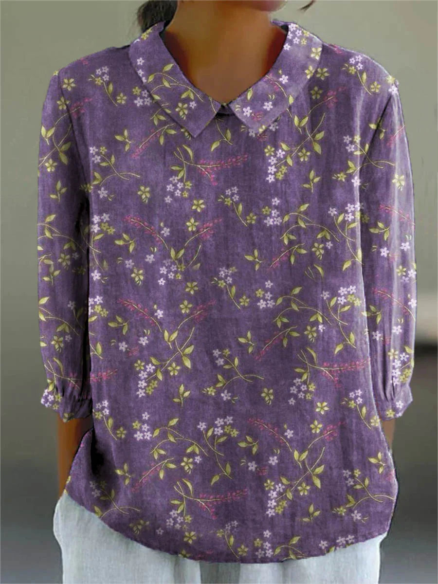 Vintage Colourful Blouse