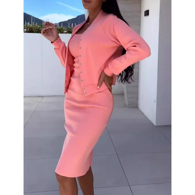 Mara - Cardigan Dress Set