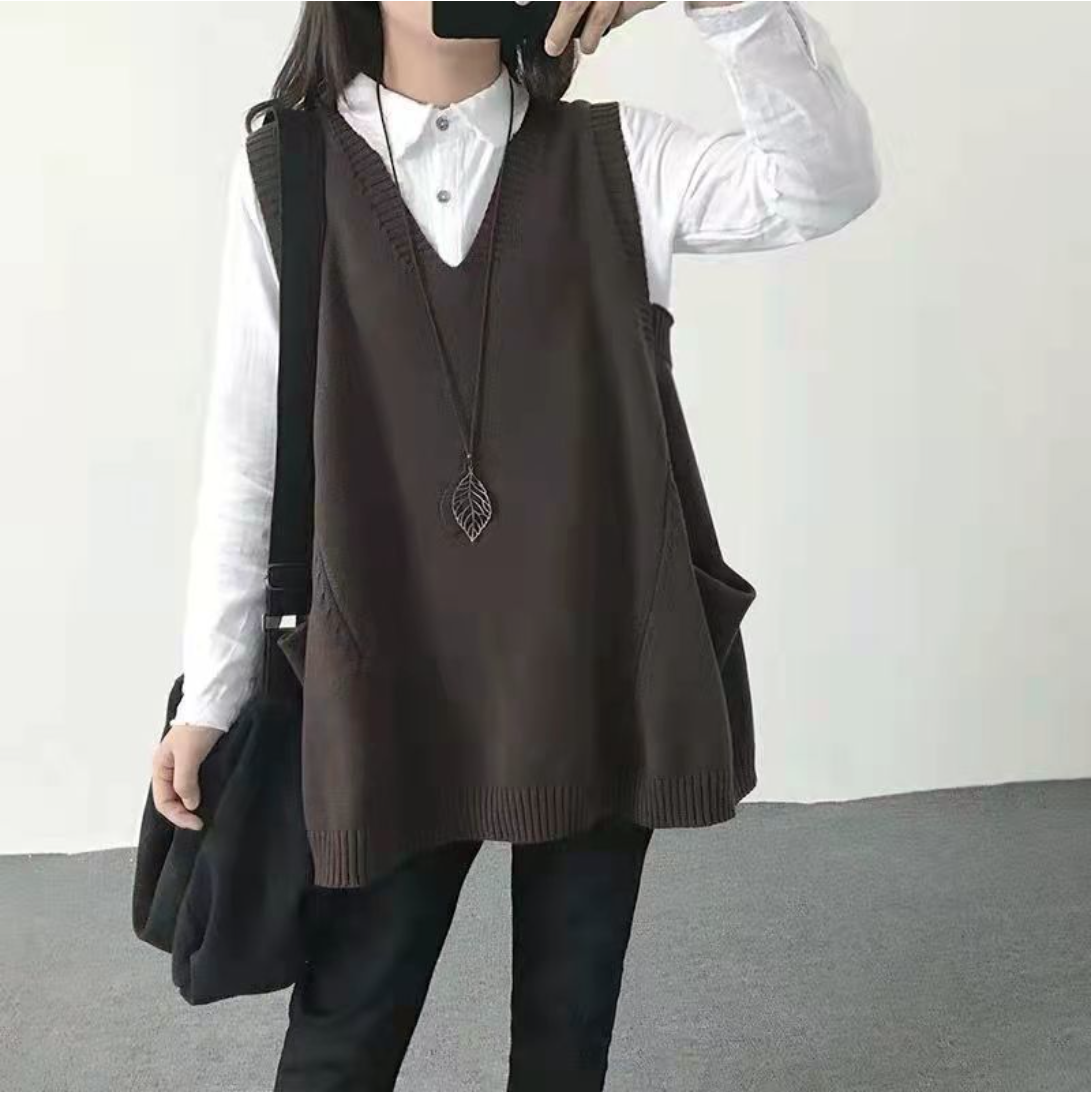 MARNENA - SWEATER VEST