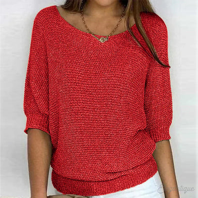 Georgia | Relaxed Knit Top