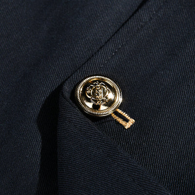 【24-hour shipping out】Men's Vintage Casual Solid Lapel Button Jacket 85705875TO